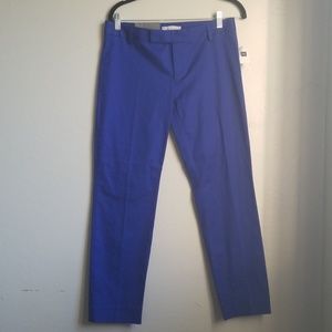NWT Cobalt Blue Gap Slim Cropped Trousers
